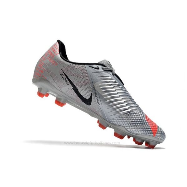 Nike Phantom Vnm Elite FG Plata Negro Gris